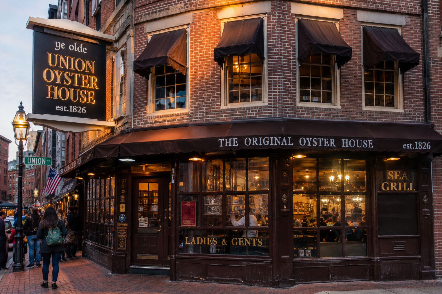 Ye Olde Union Oyster House, est. 1826